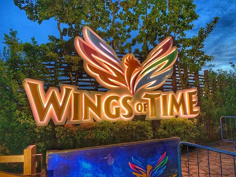 Experience the Spectacular Wing of Time Show