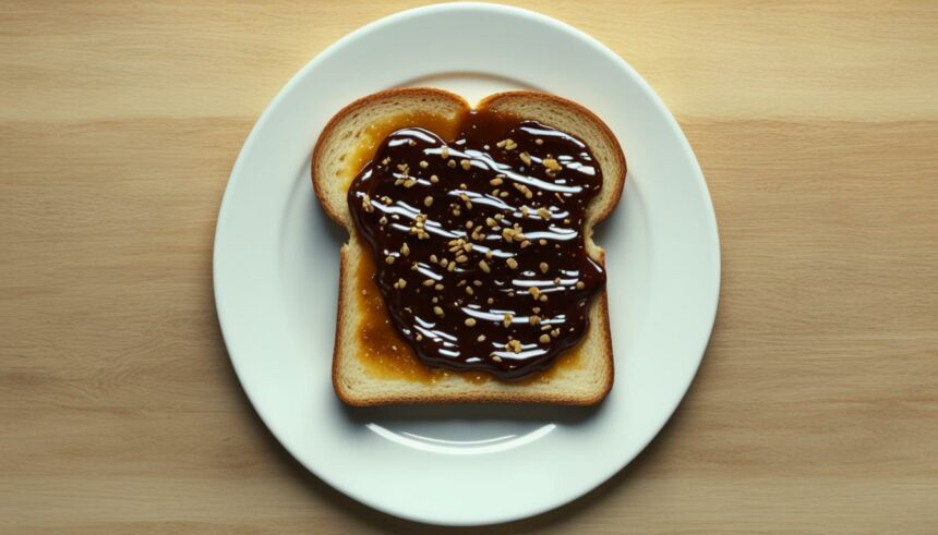 Buttered Toast with Marmite